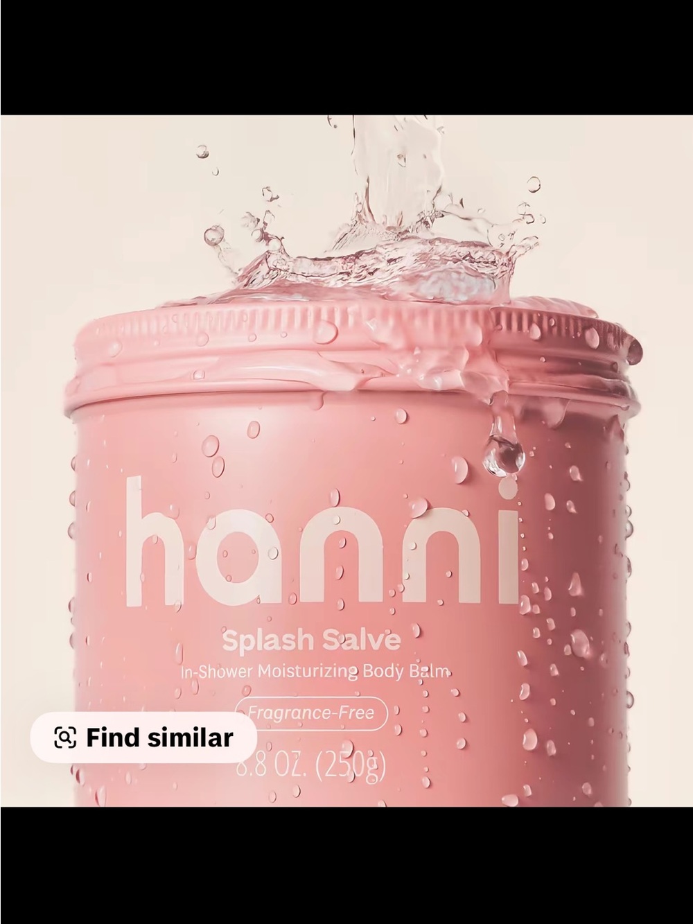 hanni- Splash Salve In-Shower Moisturizing Body Balm — Pink